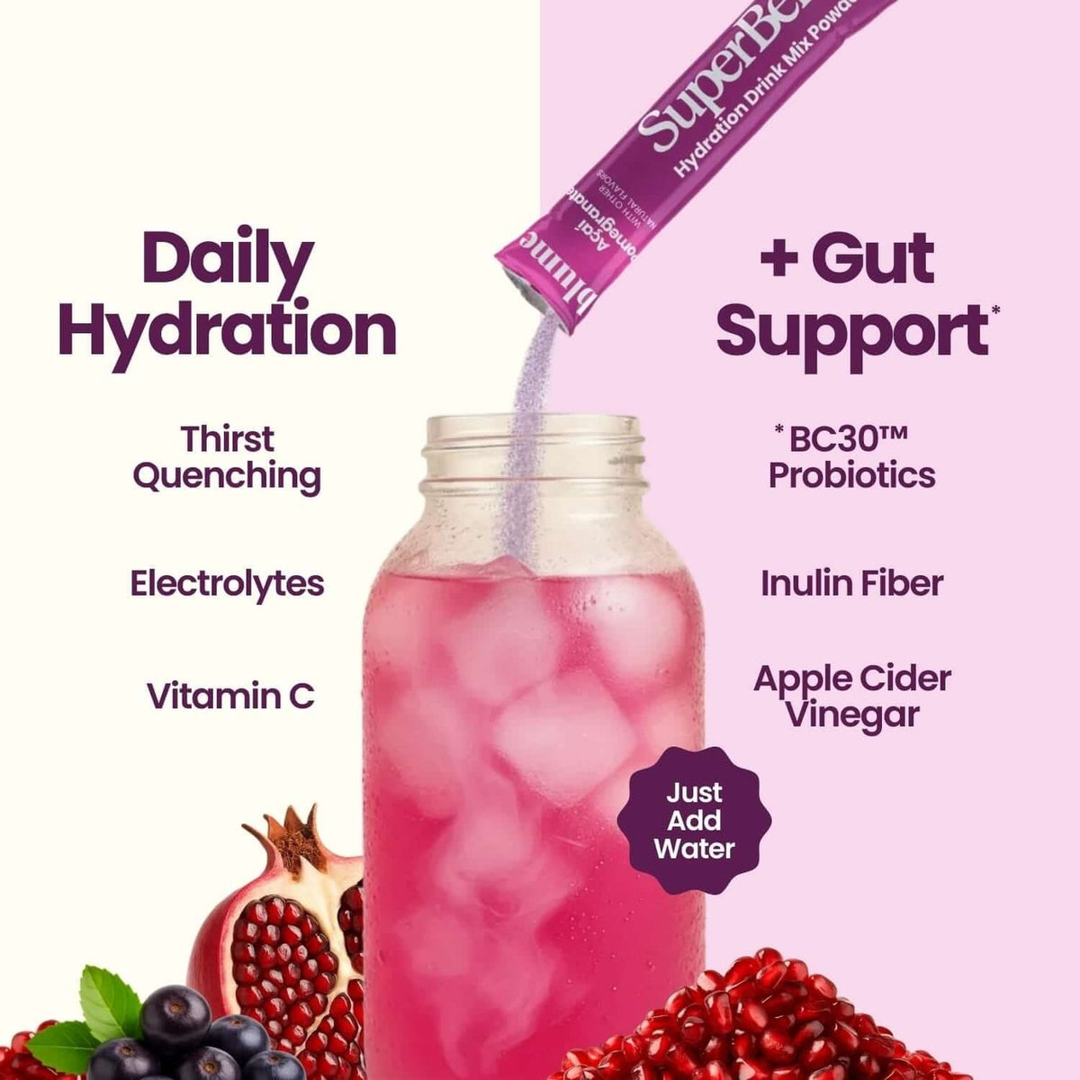 Blume SuperBelly Açai Grenade 