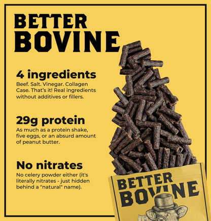 Better Bovine - Grassfed Beef Sticks