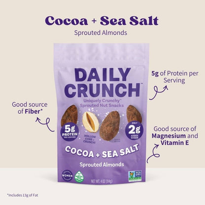 Daily Crunch Bag - Cacao + Sea Salt