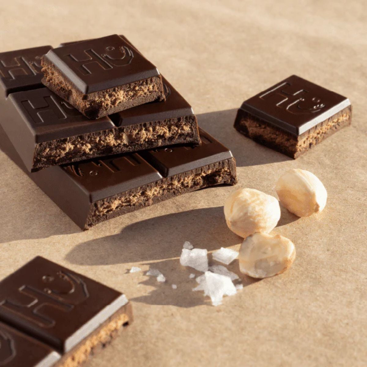 HU Chocolat noir au beurre de noisette 