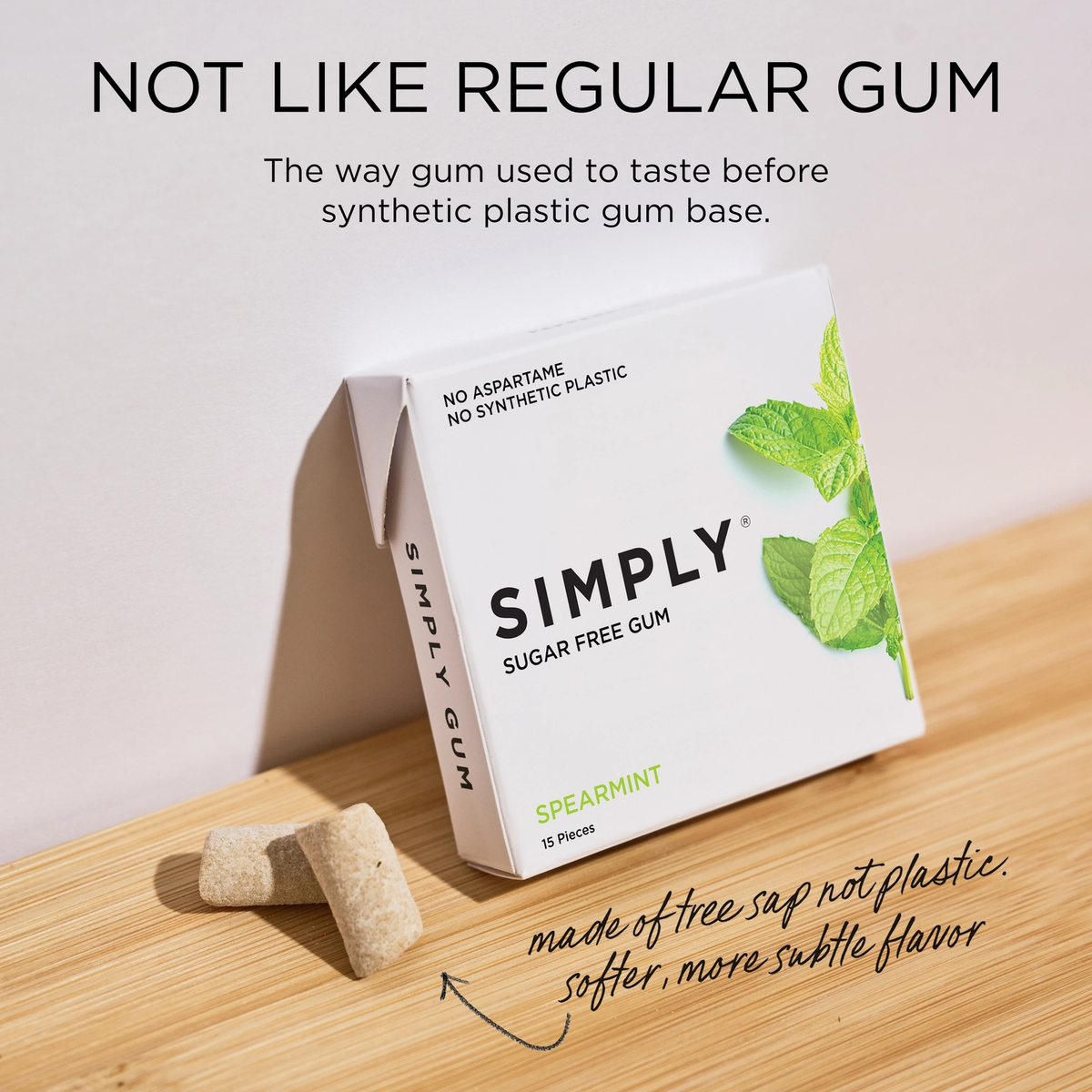 Simply - Sugar-Free Spearmint Gum