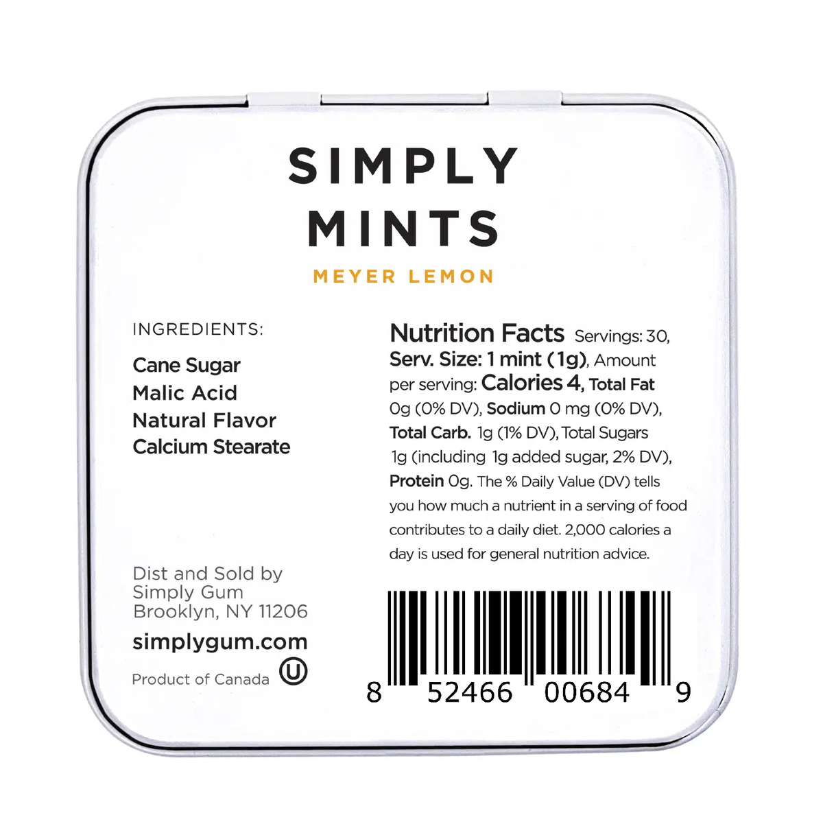 Simply Mints Citron