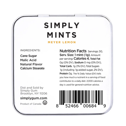Simply Mints Citron