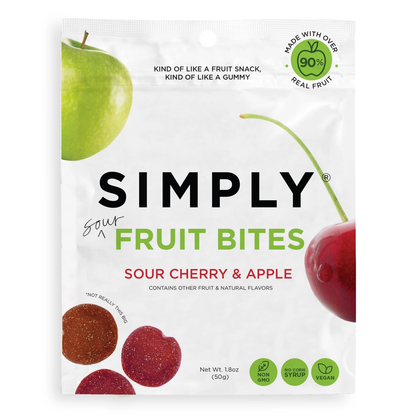 Simply Fruit Bites - Cerise acidulée Pomme