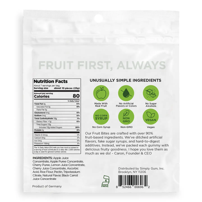 Simply Fruit Bites - Cerise acidulée Pomme