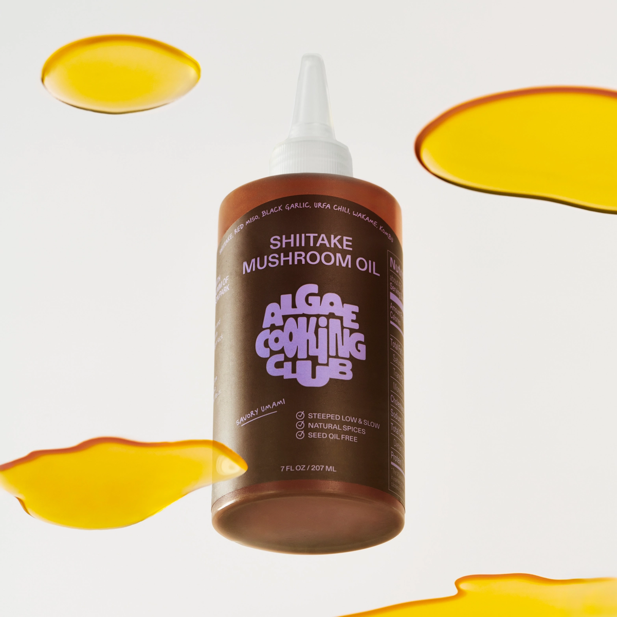 Algae Cooking Club - Shiitake Mushroom Oil