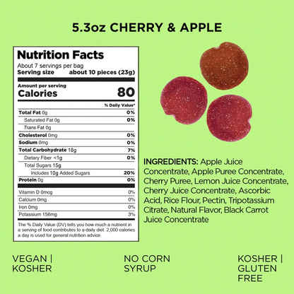 Simply Fruit Bites - Cerise acidulée Pomme