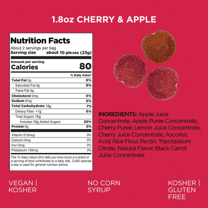 Simply Fruit Bites - Cerise acidulée Pomme