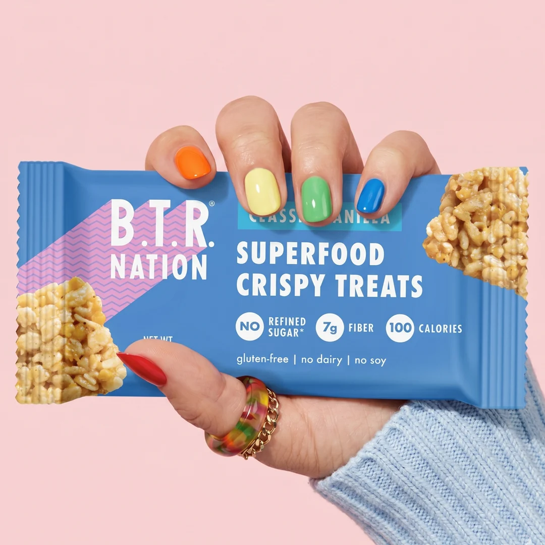 BTR Nation - Classic Vanilla Crispy Treats
