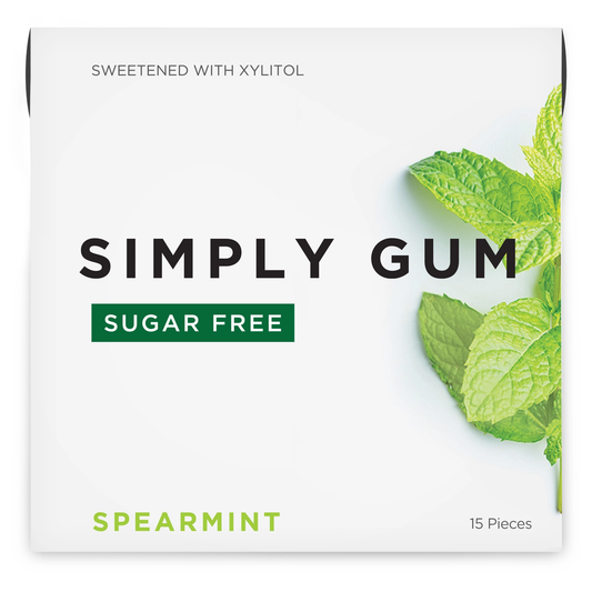 Simply Gum - Menthe verte sans sucre