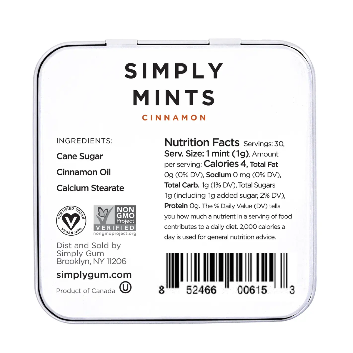 Simply Mints à la cannelle