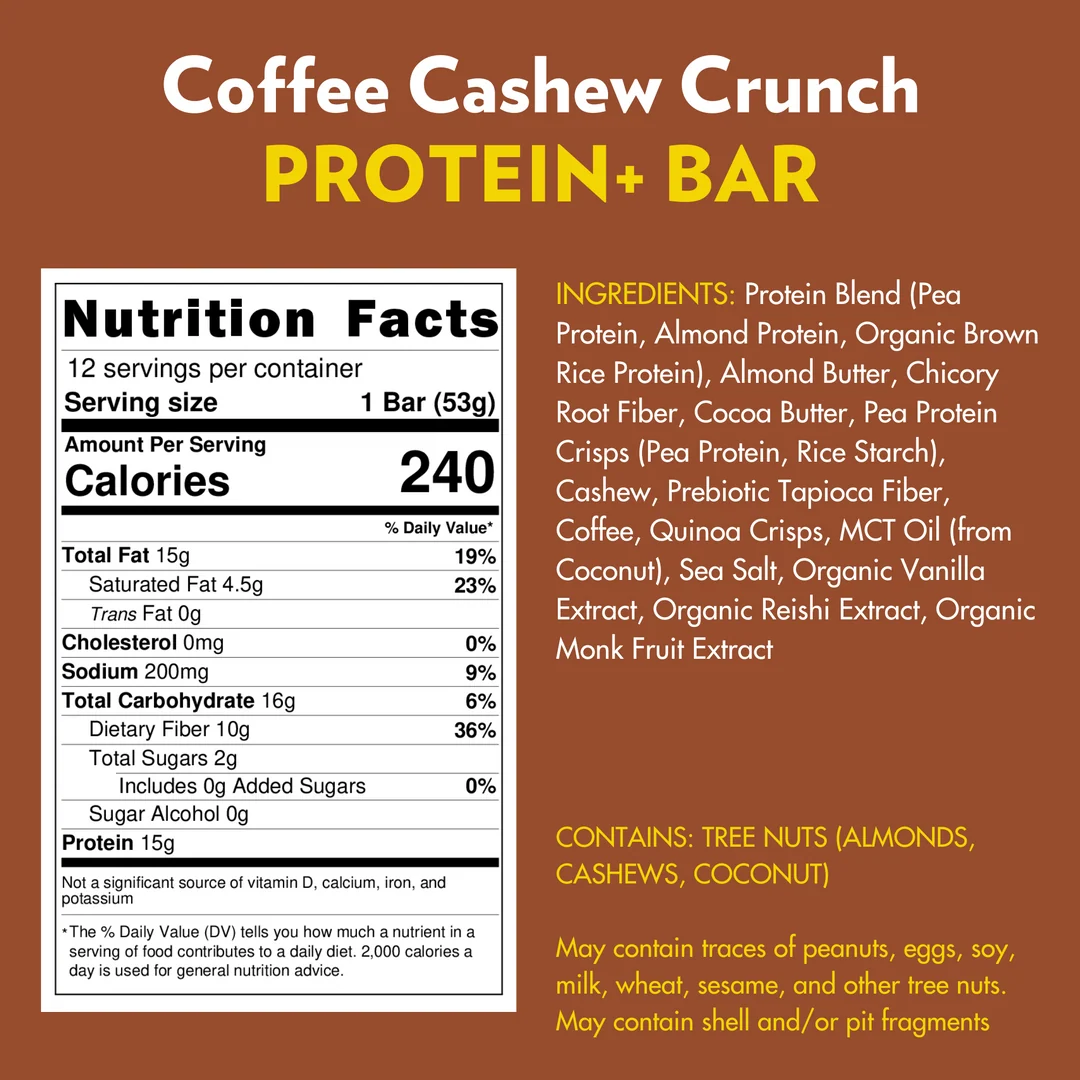 BTR Nation - Coffee Cashew Crunch