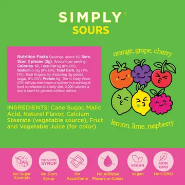 Simply - Citrus Berry Sours