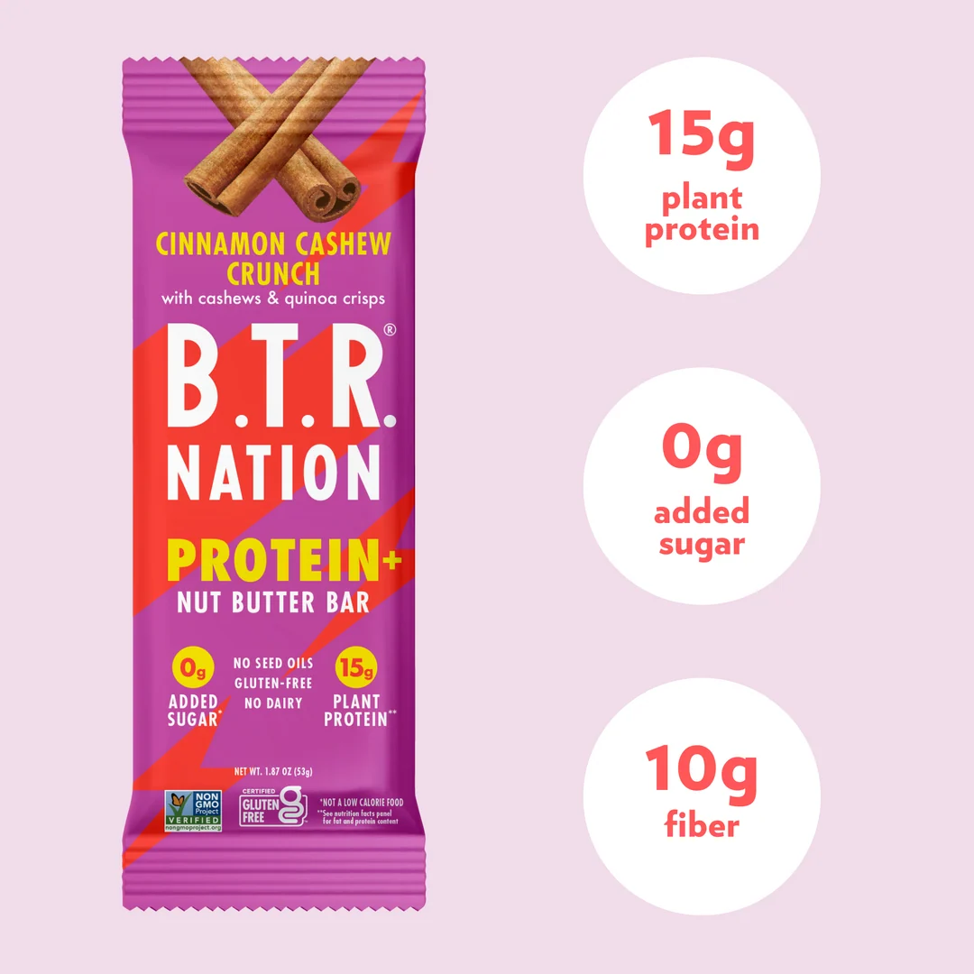 BTR Nation - Croquant cannelle et noix de cajou