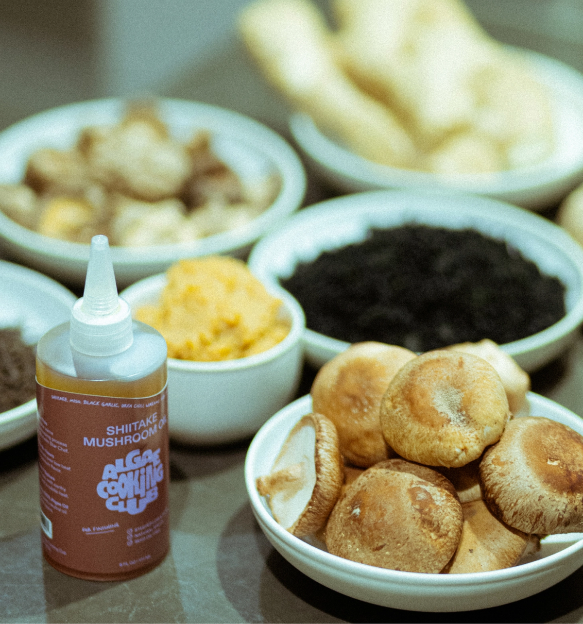 Algae Cooking Club - Shiitake Mushroom Oil
