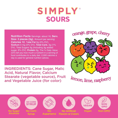 Simply Sours - Punch aux fruits