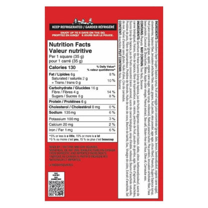 Mid-Day Squares PB&J Strawberry, 4 Pack