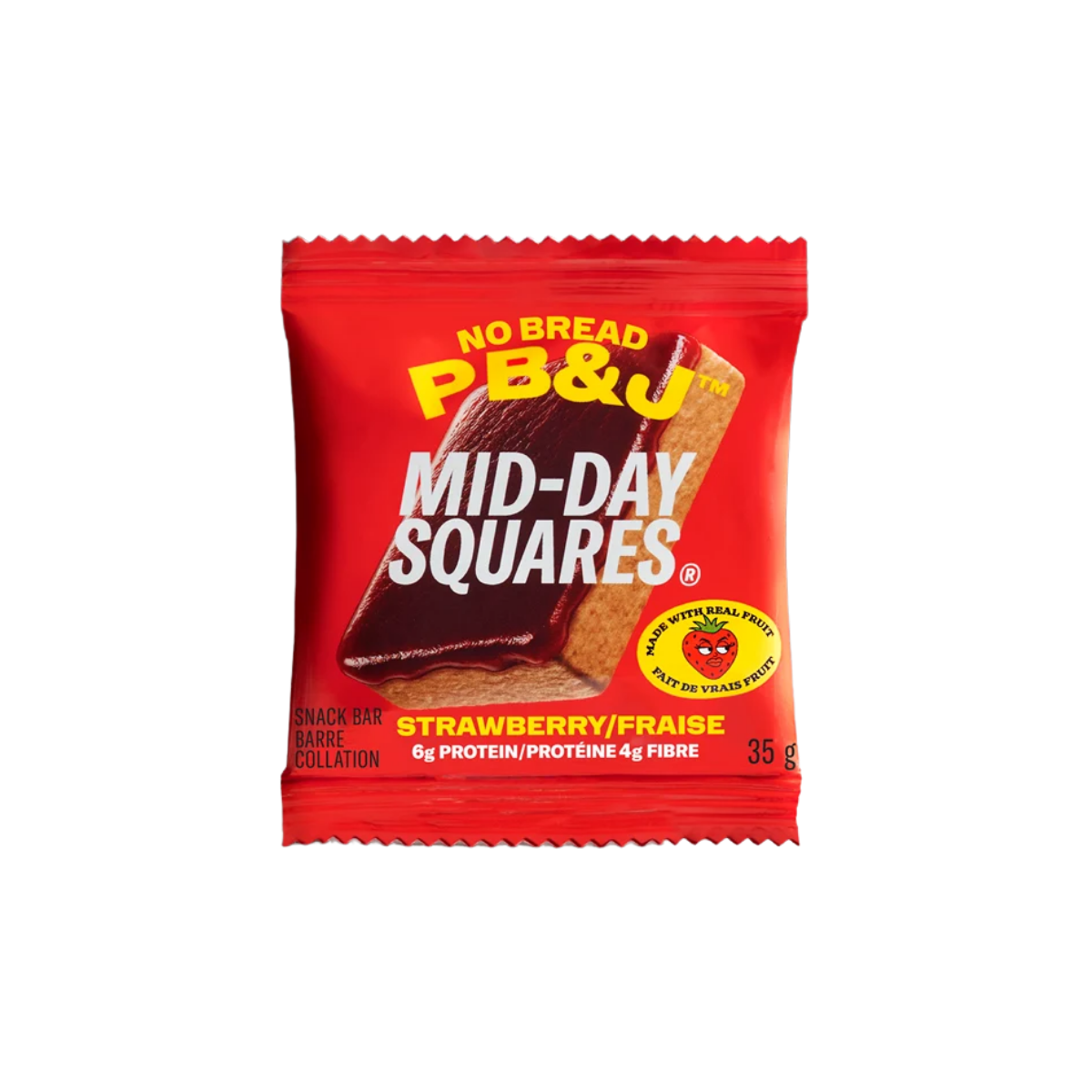 Mid-Day Squares - PB&J Strawberry (4-Pack)