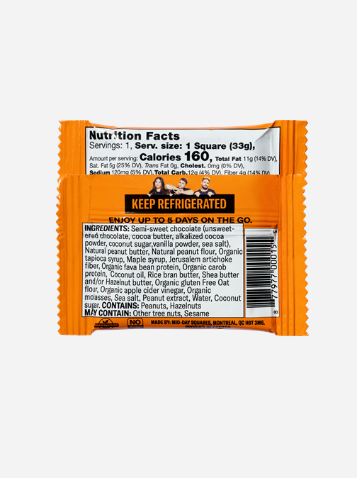 Mid-Day Squares Peanut Butta