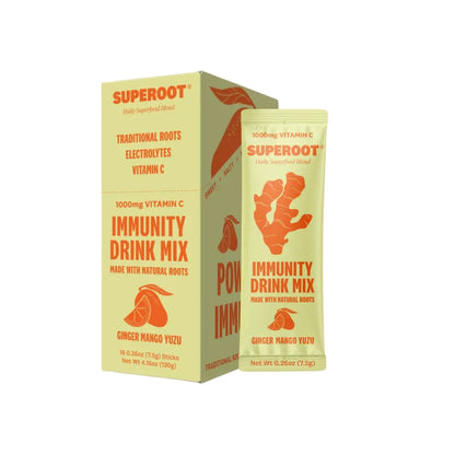 Superoot - Ginger Mango Yuzu Immunity Drink Mix