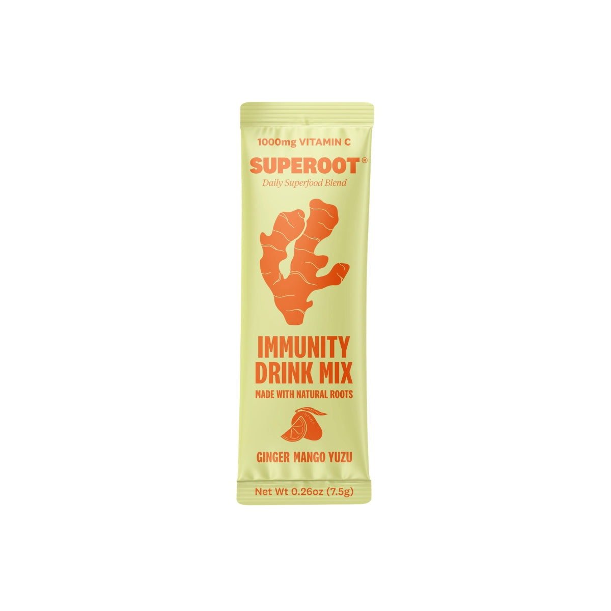 Superoot - Ginger Mango Yuzu Immunity Drink Mix