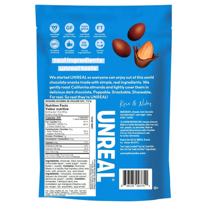 Unreal Dark Chocolate Covered Almonds