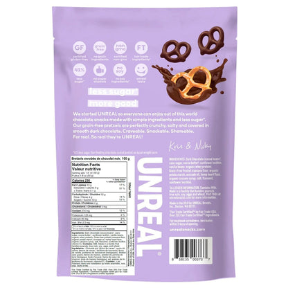 Unreal Dark Chocolate Pretzels